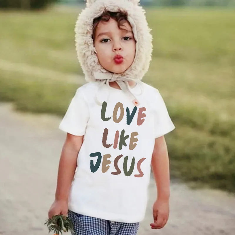 Love Like Jesus  kids unisex T-shirts