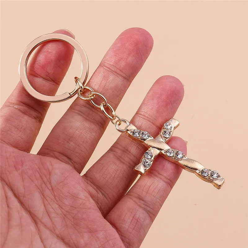 Cross Keychain