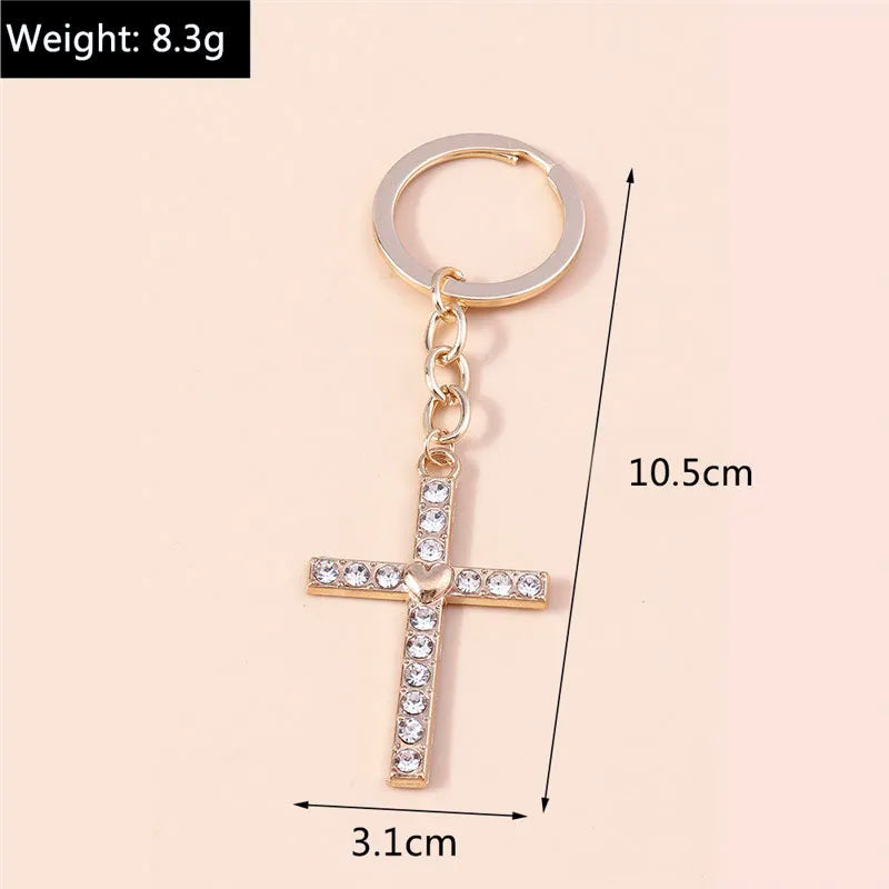 Cross Keychain