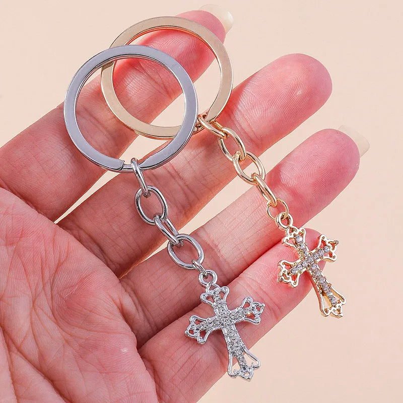 Cross Keychain