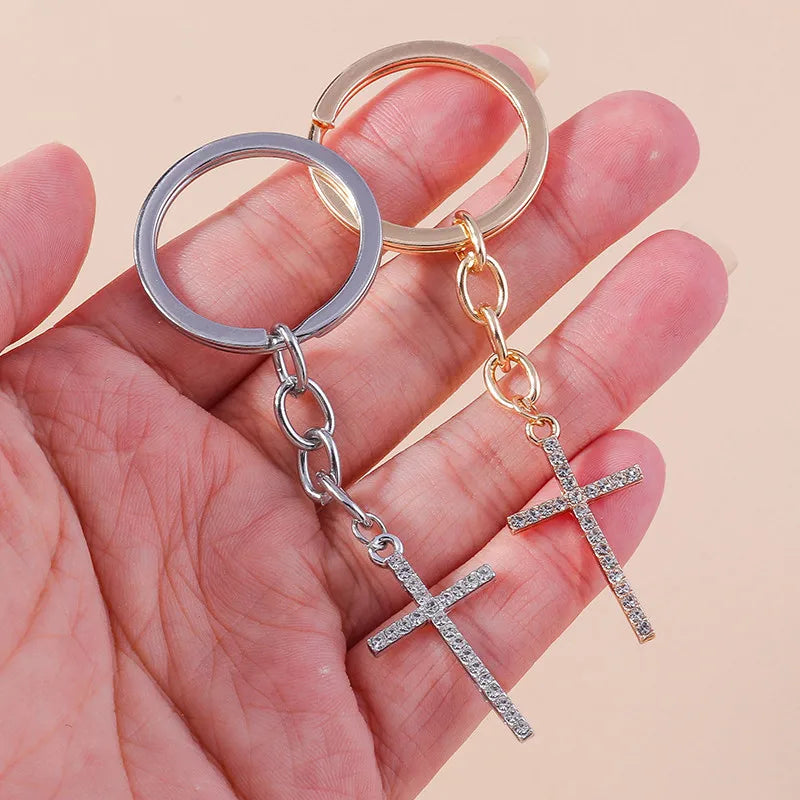 Cross Keychain