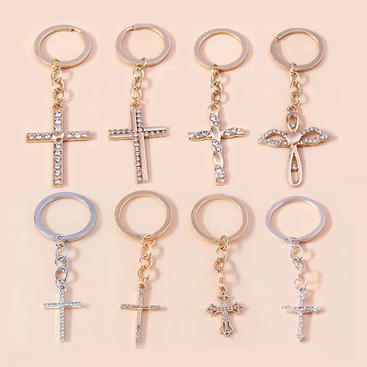 Cross Keychain